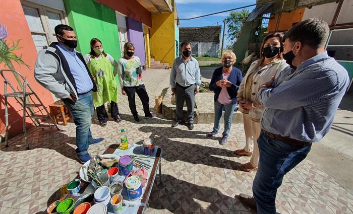 Visita a espacio recuperado en Chillar