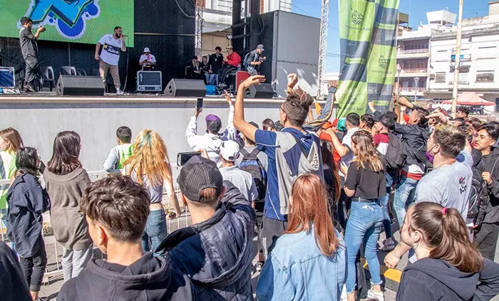 Freestyle rap Azul