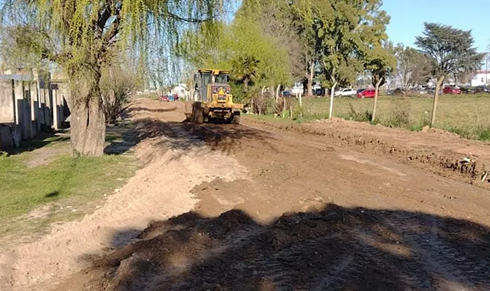Trabajos barrio El Sol 