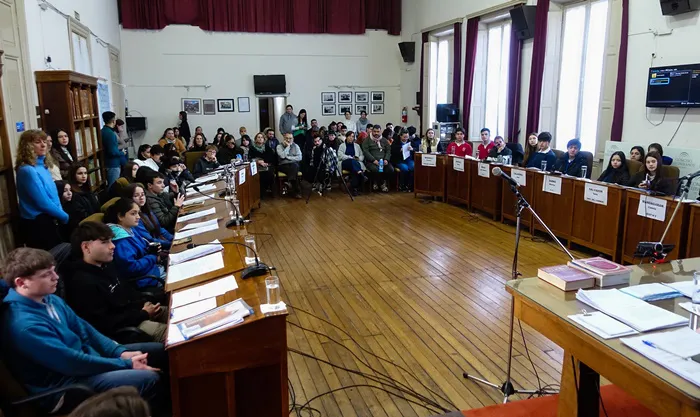 Sesión de los Estudiantes