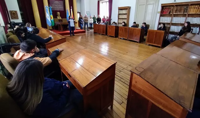 Sesión de los Estudiantes