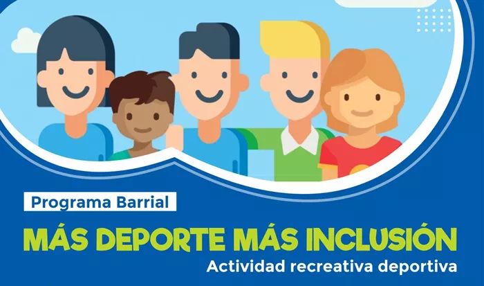 Más deporte más inclusión