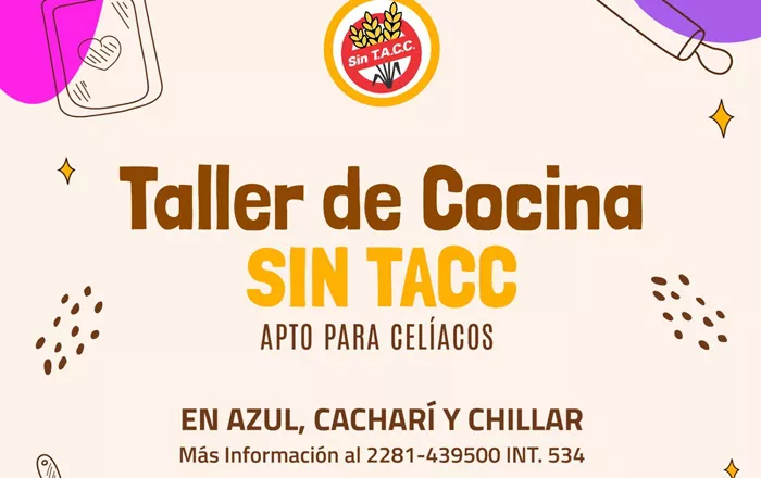 Talelr cocina sin TACC