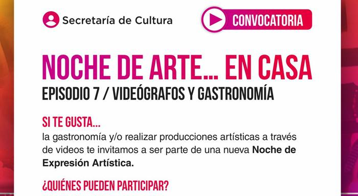 Noche de arte en casa