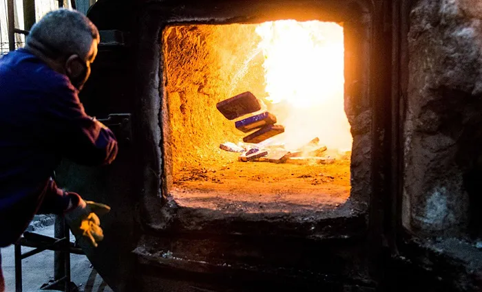 Quema de estupefacientes