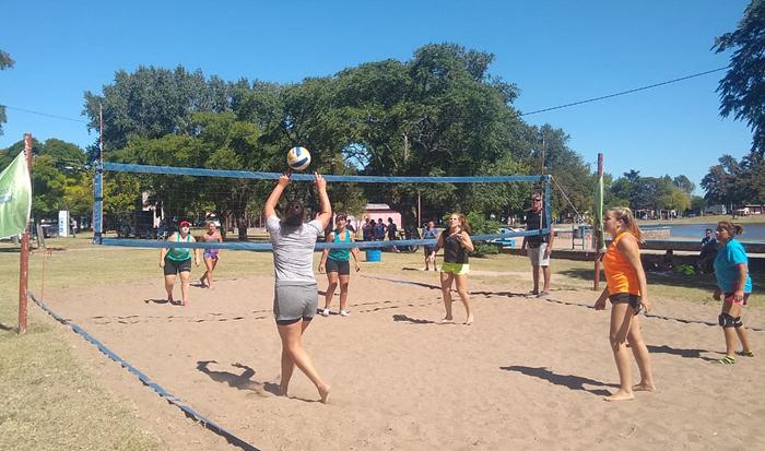 Beach vóley encuentro febrero
