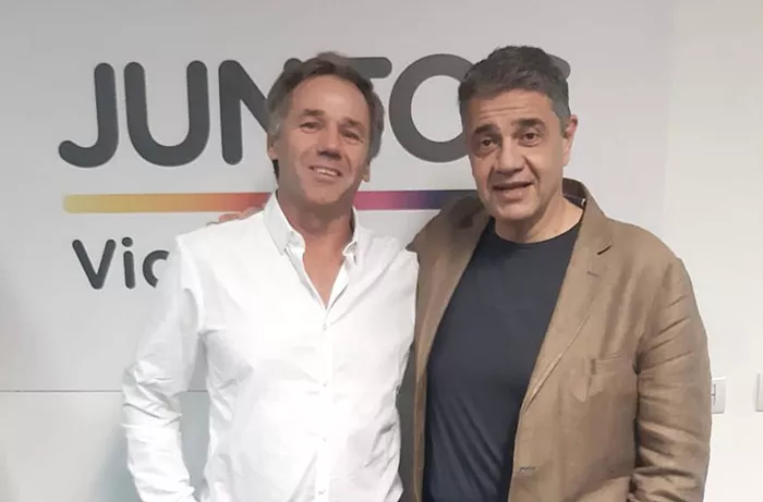 Ramiro Ortíz y Jorge Macri