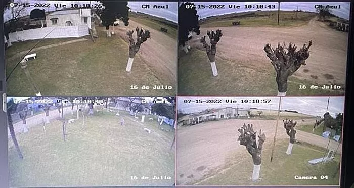 Cámaras de seguridad en 16 de Julio