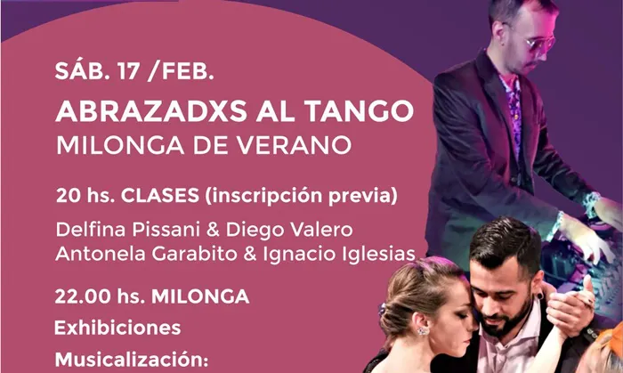 abrazados por el tango