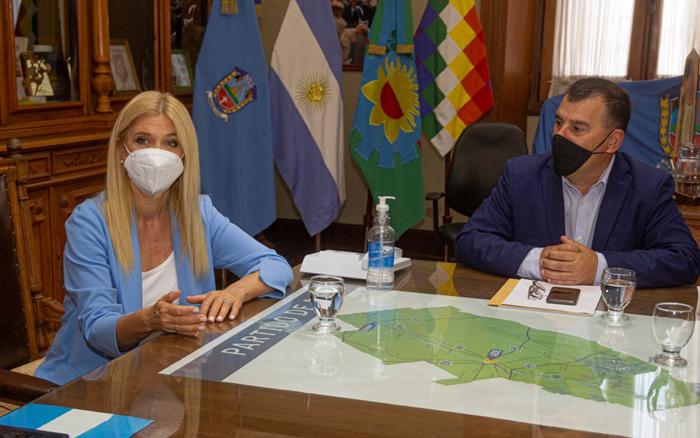 Visita Vicegobernadora Magario