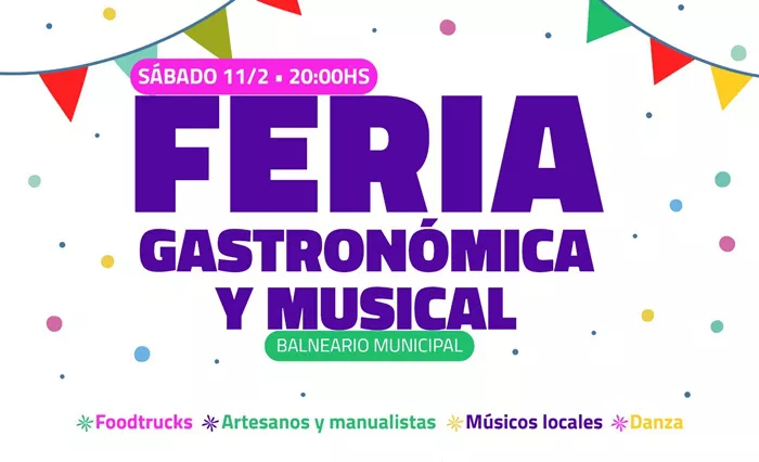 Feria gastronómica