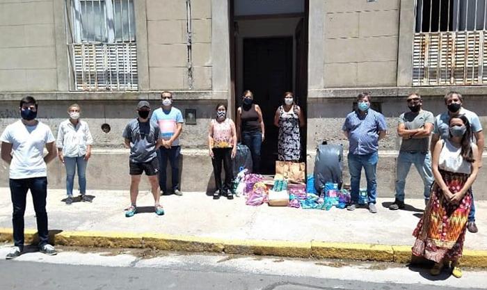 Entrega de juguetes