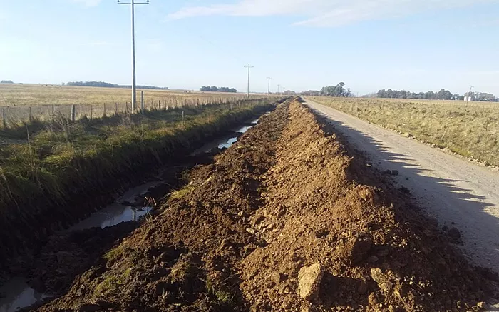 Trabajos en caminos rurales
