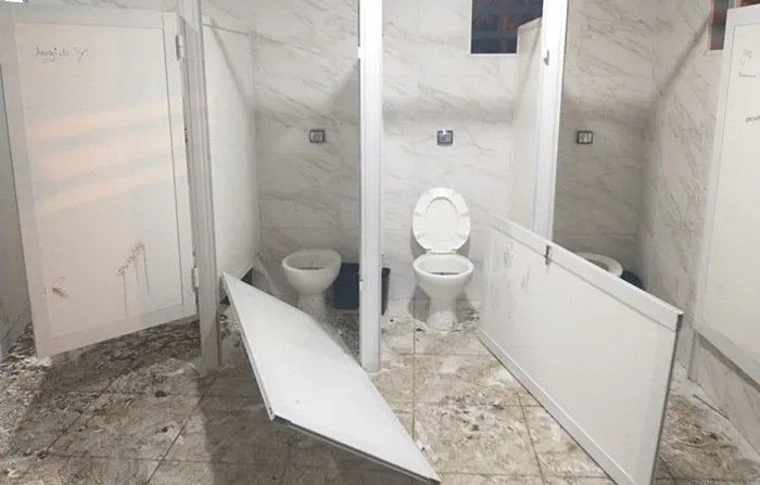 Incidente y destrozos en el Balneario Municipal