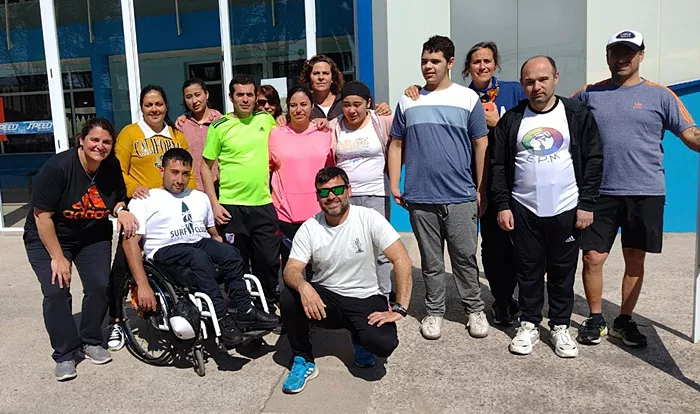 JB equipo completo de natación pcd