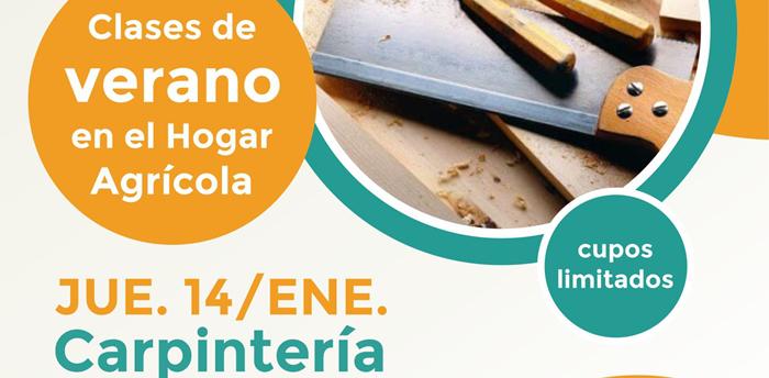 Hogar Agrícola - Carpintería verano FINAL
