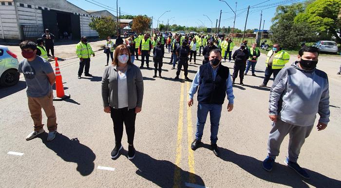 Reconocimiento trabajadores controles