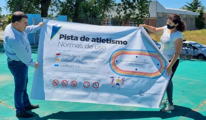 Acondicionamiento pileta y pista