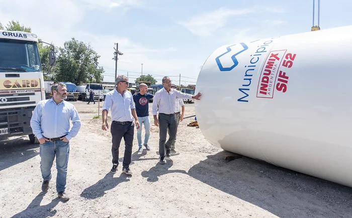 instalación hormigonera