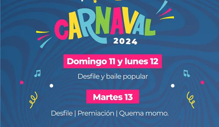 Carnaval cronograma