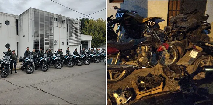 Megaoperativo en Azul durante el 33° Encuentro Mototurístico