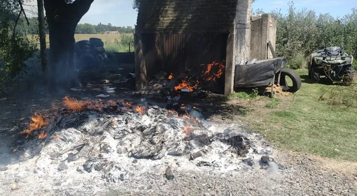 Quema de estupefacientes