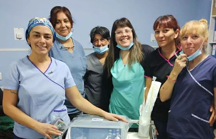 Entrega de aparatología