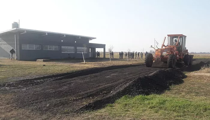 Trabajos en Escuela Agraria