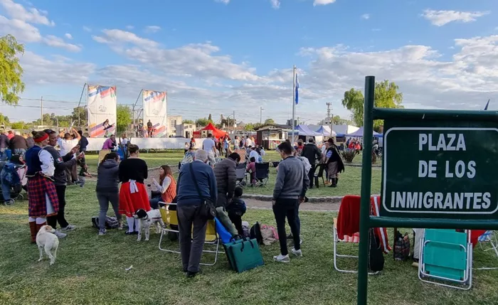 Reinauguración de la Plaza del Inmigrante 