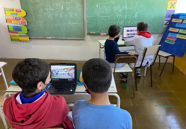Conectividad escuela rural