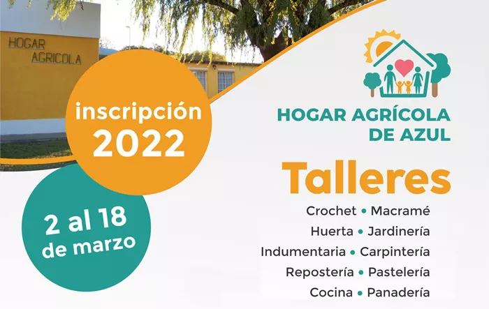 Hogar Agricola inscripción