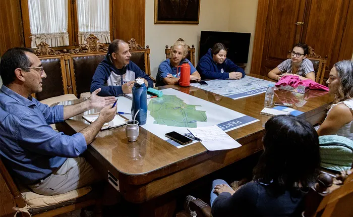 Reunión con Azul Rugby