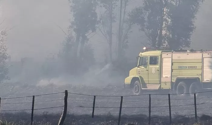 Incendio de pastizales