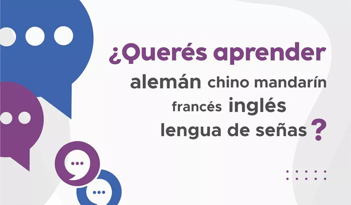 Idiomas inscripción