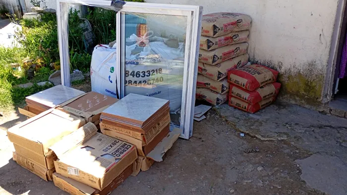 Entrega de materiales