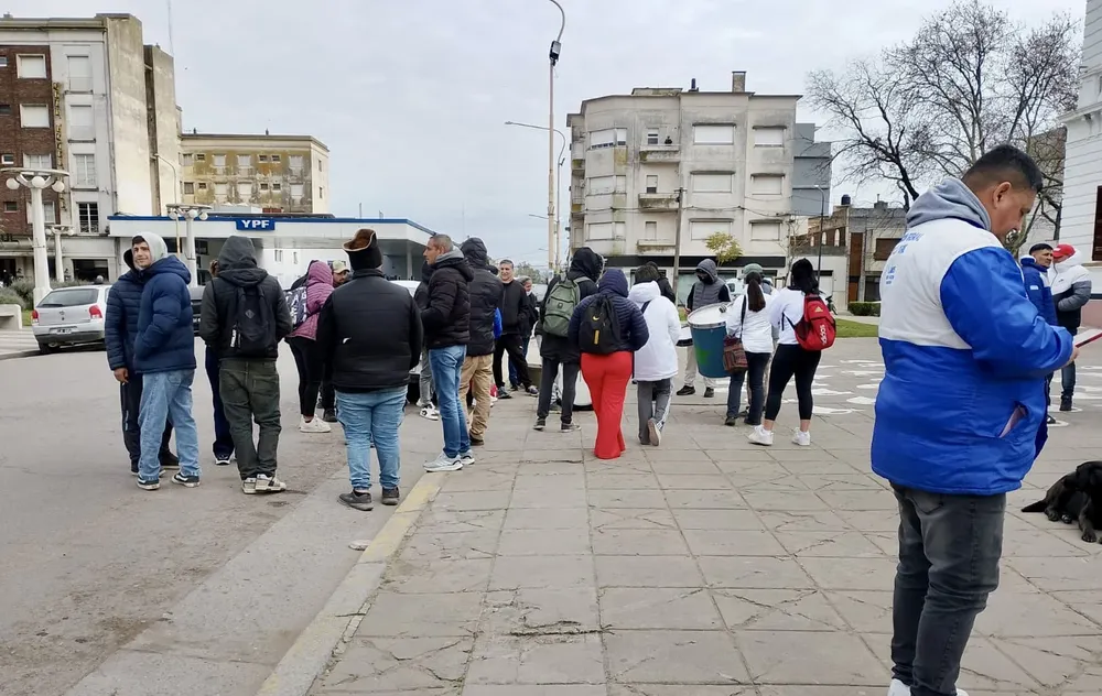 Trabajadores del frigorífico 