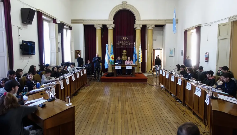 Sesión de estudiantes