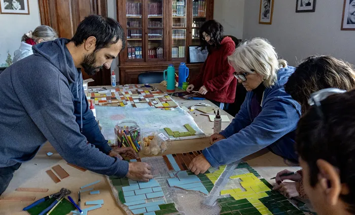 taller de mosaiquismo