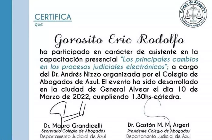 Certeficado
