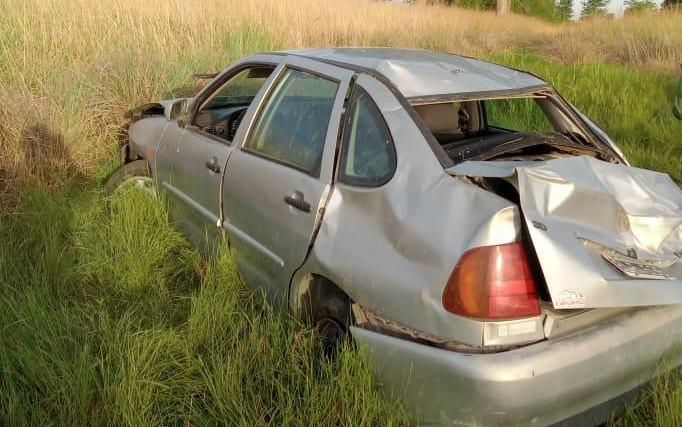 Vuelco en ruta 60