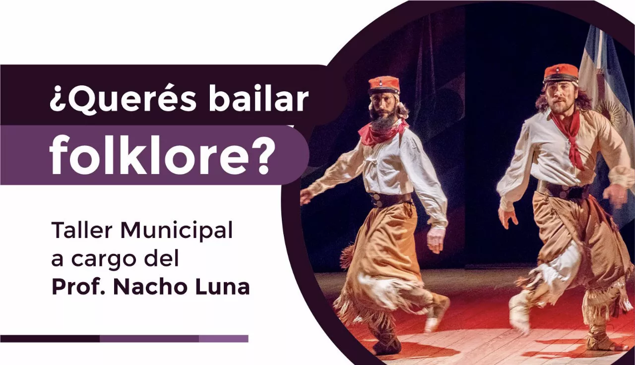 Inscripción para el taller municipal de folklore
