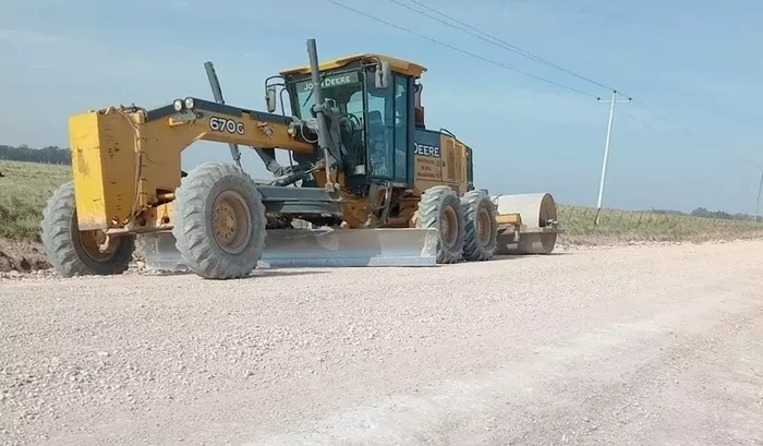 Trabajos en caminos rurales