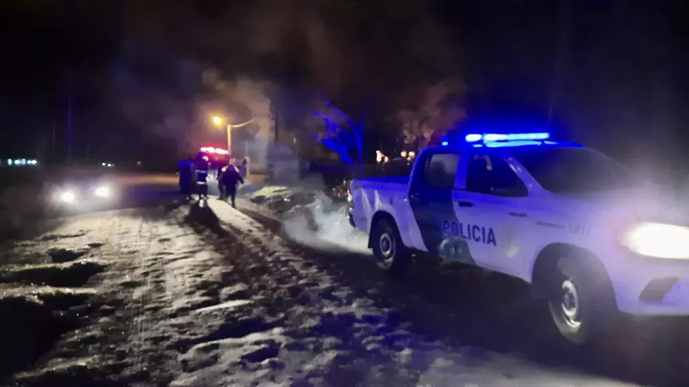 Incendio de una vivienda en Chillar