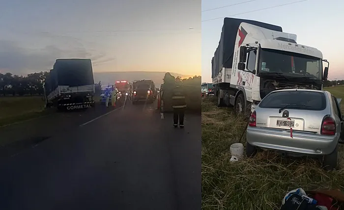 Accidente ruta 3