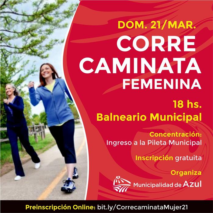 Correcaminata Mes de la Mujer