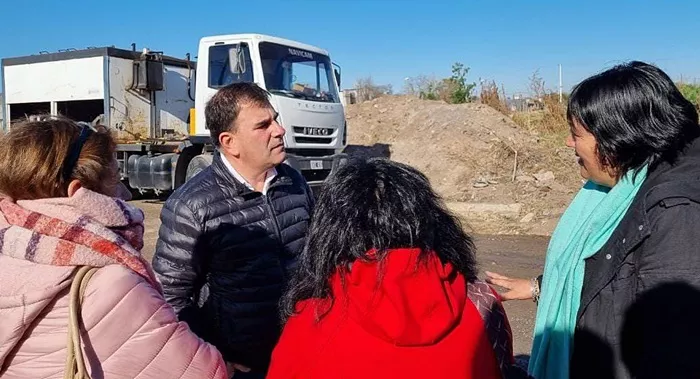Trabajos en los desagües pluviales