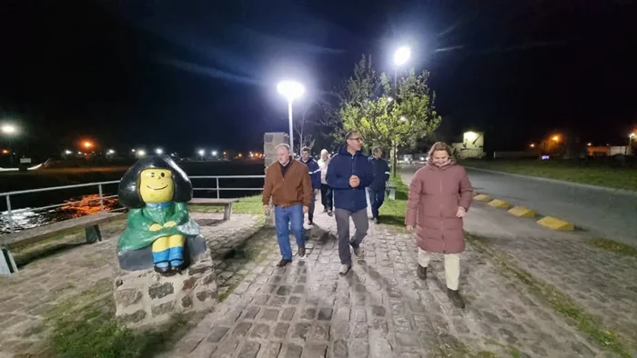 Luz en costanera