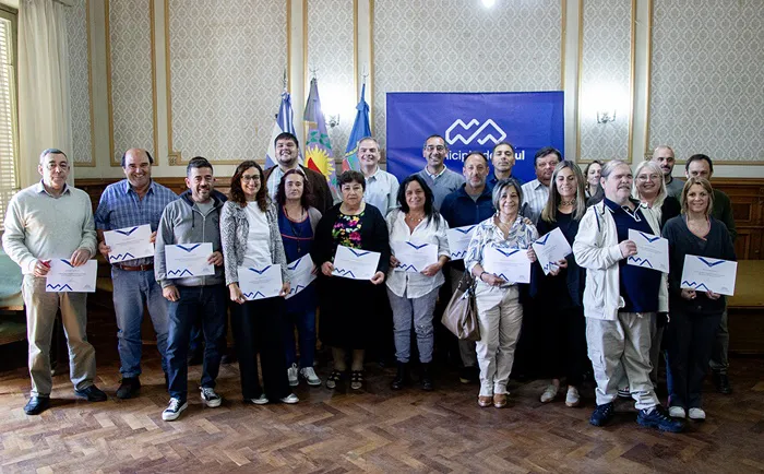 25 años empleados municipale