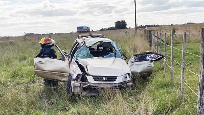 Accidente ruta 86
