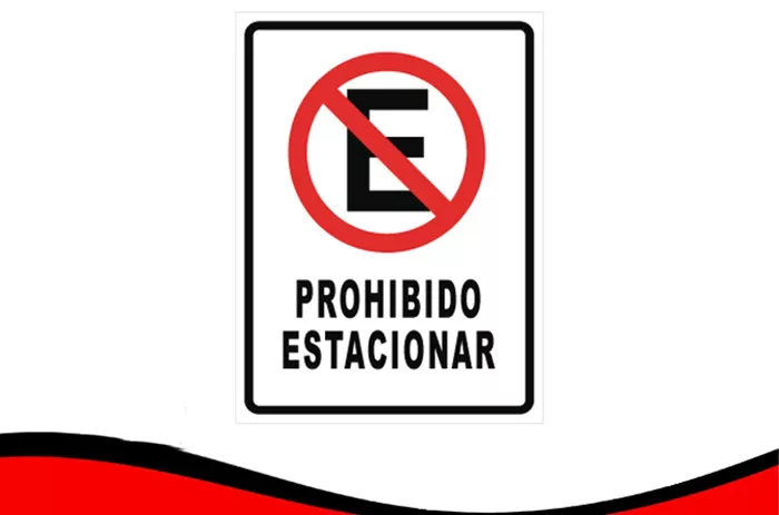 Prohibido estacionar